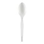 Dixie Plastic Teaspoon 5-7/8", Medium-Weight, White, 1,000/Carton (TM217) ~#|#~293F8E96-8D8C-43D5-9417CABD7BFA9829_sc7