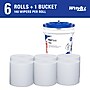 WypAll CriticalClean WetTask Fabric Cleaning Wipers, 12.5" x 12", White, 140 Sheets/Roll, 6/Carton (06411)~#|#~295083BA-1DB4-4AFB-B200C8348F314A86_sc7