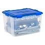 Iris 74 Quart Element Resistant Ultimate Clear Plastic Latching Storage Bin, Clear, 3/Pack (500142)~#|#~2951C87D-5067-4DC1-88CE2142E887CEF3_sc7