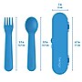 Bentgo Kids Utensils Set, Blue (BGKDUTPL-B)~#|#~29558ACC-2602-4234-A23EB30C041A88D0_sc7