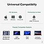 Plugable RJ45 to USB-C Ethernet Adapter, Male to Female, Black (USBC-E2500PD)~#|#~2959B3B8-C635-4591-B5B9BDB89CBDC448_sc7