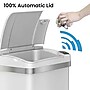 iTouchless Automatic Touchless Sensor Indoor Trash Can, 2.5 Gallon, White (MT02SW)~#|#~297F8CB0-C2A1-4542-961509CD8C6B5C7E_sc7