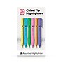 TRU RED™ Pocket Stick Highlighter with Grip, Chisel Tip, Assorted, 12/Pack (TR54586)~#|#~299E28F7-AA75-45BB-89839EA966D4B2ED_sc7
