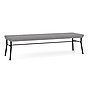 Lesro Mystic 3-Seat Bench, Chambray Grey/Black (MG3001.SBK-01CHGY)~#|#~29C04674-9E88-43D9-BB1E7D0AB872AA8C_sc7