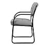 Boss LeatherPlus Guest Chair with Sled Base, Gray (B9529-GY)~#|#~29C076C2-4AB1-4F18-83D4E3B498C4712D_sc7