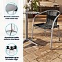 Flash Furniture Lila Indoor-Outdoor 31.5'' Round Table Set with 2 Rattan Chairs, Black (TLH32RD020BKCH2)~#|#~29E6ADA2-31FD-4256-A6F4E3BC0AF3288B_sc7