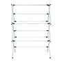 Household Essentials Steel Folding Clothes Drying Rack, White (HE1166)~#|#~29EA759C-D820-4DDA-B5DD55011D0F2ABD_sc7