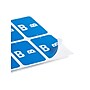 Smead® Alpha-Z Color-Coded Second Letter "B" Labels, 10 Labels Per Sheet, Dark Blue, 1"H x 1 5/8"W, 100 Labels/Pk~#|#~29F70BE9-2E18-4EAC-A7D19AEFDC809433_sc7