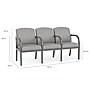 Lesro Weston 3-Seat Tandem Seating, Patriot Plus Imperial Blue/Chambray Light Navy (WS3103.WRW-02CHLN.03PPIB)~#|#~2A34E48E-8ED9-4FFA-B0CD1BFB11BE6E77_sc7