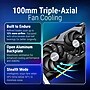 PNY NVIDIA GeForce RTX 5080 OC Triple Fan PCIe 5.0 16GB GDDR7 Gaming Graphics Card, 2295 MHz Core, Black (VCG508016TFXPB1-O)~#|#~2A3AA825-34F2-4B78-913AA0E8FEB85F16_sc7