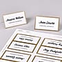 Avery 2" x 3.5" White/Gold Matte Table Tent, Laser/Inkjet, 80 Cards/Pack (3328)~#|#~2A4EBC62-82AA-4D6E-A14265E5379C1F42_sc7