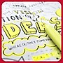 TRU RED™ Pocket Stick Highlighter with Grip, Chisel Tip, Yellow, Dozen (TR54580)~#|#~2A552D74-9526-4837-A32B895C6864999D_sc7