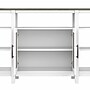 Bush Furniture Key West Console TV Stand, Screens up to 65", Shiplap Gray/Pure White (KWV160G2W-03)~#|#~2A67F7B0-DDF8-4C52-9C128C3D56AD493F_sc7