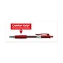 Universal Retractable Gel Pen, Medium Point, Red Ink, Dozen (UNV39914)~#|#~2A7038F6-22AE-44B2-BA9033C18D3C56BF_sc7