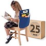 Seat Sack Seat Storage, 18" x 10.25" x 8.5", Assorted Colors, 25/Pack (01199)~#|#~2A85E85A-8185-4794-8465B788A00173F4_sc7