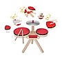 PlanToys 13" Musical Band Wooden Toy Drum Set (PTS6410)~#|#~2A9C62D5-D59E-4816-BA887D62E0C77311_sc7