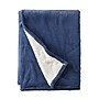 L.L.Bean Wicked Plush Sherpa Throw, Large, Deep Blue (1000078509)~#|#~2AA34744-3E81-4CFE-BA5F030CEE3ACD67_sc7