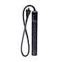 GoGreen Power 6-Outlet Mini Surge Protector, 2', Black (GG-16103MINBK)~#|#~2AC8D75B-E789-4E02-9593C0E2662E6699_sc7