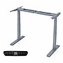 Uncaged Ergonomics Rise Up 3-stage Dual Motor Electric Standing Desk Frame, Gray, Desktop Not Included (RUG)~#|#~2ACF44DD-D85D-40C9-BAE0C463E83EA91B_sc7