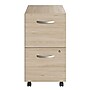 Bush Business Furniture Studio C 2 Drawer Mobile File Cabinet, Natural Elm (SCF116NESU)~#|#~2AE7FBE4-2478-4D45-99CF771DDF7088EB_sc7