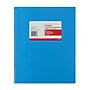 Staples Matte 2-Pocket Plastic Portfolio Folder with Fasteners, Blue (ST55477-CC)~#|#~2AF404FF-F94C-4CFA-9976777E6D687477_sc7