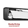Staples 1" 3-Ring View Binder, D-Ring, Black (55395/26431)~#|#~2B206CDE-E6FC-43B5-84507563AFE9D4FA_sc7