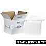 13.75" x 11.75" x 11.875" Insulated Shipping Containers, White (238C)~#|#~2B2A8490-2FA7-4095-9C47A2308F9243C3_sc7