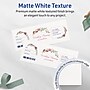 Avery Rectangle Integrated Cards, Matte White, 80/Pack (19479399868)~#|#~2B2F8EF3-D756-4EE9-B9CC51418757FED4_sc7