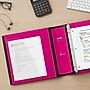 Staples Heavy Duty 3" 3-Ring Better Binder, D-Ring, Pink (ST55890-CC)~#|#~2B34517C-666E-4B59-83048F4069C23BB9_sc7
