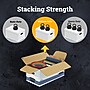 Bankers Box Stor/File Medium-Duty FastFold File Storage Boxes, String & Button, Letter Size, White/Blue, 12/Carton (00704)~#|#~2B46B1C0-B9C2-4170-9826824D0AA9F8C3_sc7