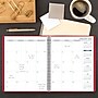 2027-2028 AT-A-GLANCE 9" x 11" Calendar Year Monthly Planner, Faux Leather Cover, Red (70-250-13-27)~#|#~2B526717-20EC-4326-9370937FF829FC6A_sc7