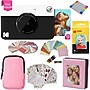 Kodak Printomatic Instant Camera Black Gift Bundle with Pink Case, 20 Zink Sheets, Album & More~#|#~2B581D29-E258-4D86-9EBD3EF1352280DA_sc7