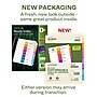 Avery Ready Index Table of Contents EcoFriendly Paper Dividers, 1-8 Tabs, Multicolor, 3 Sets/Pack (11081)~#|#~2B61491F-CDFF-45CC-9E9763E8E72555EB_sc7