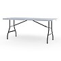Staples® 6' x 30" Plastic Folding Table, White Granite (79157)~#|#~2B61DBA6-B065-4F61-B3A7C9547EFB9ABB_sc7