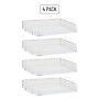 Mind Reader Metal Side Loading Stackable Letter Tray, White (DSTACK4-WHT)~#|#~2B65EDE7-AA40-49B1-9360986453672ED8_sc7