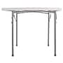 NPS BT Series 36" Square Top Heavy Duty Plastic Folding Table, Speckled Grey (BT3636)~#|#~2B6FCDAF-3C64-4469-959B5AEC711E7A88_sc7