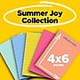 Post-it Super Sticky Notes, 4" x 6", Summer Joy Collection, Lined, 90 Sheet/Pad, 5 Pads/Pack (660-5SSJOY)~#|#~2B7F7C57-5D97-464E-A2F236FC4819B5C7_sc7