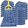 BISON LIFE Kleen Handler Blend String Wet Mop Head, 20 oz., Blue, 24/Pack (BPES-LEM-BD-BL-20-1-24A)~#|#~2B955820-3E1E-44FF-BE7315CB3915A90D_sc7