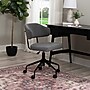 Linon Home Decor Products Tristan Armless Fabric Swivel Computer and Desk Chair, Black (178535BLACK01U)~#|#~2BA28F35-3975-4618-A5069C14C6498394_sc7