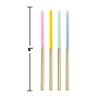 Creative Converting Birthday Candles, Assorted Pastels, 144/Pack~#|#~2BBA8FDD-08A2-4D2E-90ABB597A6B7A4B2_sc7