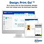 Avery Sure Feed Laser Shipping Labels, 2"x 4", Assorted Neon, 500 Labels/Box (5956)~#|#~2BC835AD-FA66-43FC-BC4FF1B6E46D402F_sc7