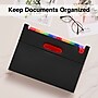 Staples Plastic Accordion File, 25-Pocket, Letter Size, Multicolor (TR45523)~#|#~2BD26BF7-C673-486E-806397744C057F59_sc7