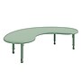 Flash Furniture Wren Half Moon Activity Table, 35" x 65", Height Adjustable, Sage (YUYCX042MOONSGE)~#|#~2BE29AF9-B7A4-480B-9CB4CFBAAFF44880_sc7