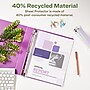 Avery EcoFriendly Recycled Economy Sheet Protectors, 8.5" x 11", Semi-Clear, 100/Pack (75537)~#|#~2BF69945-8256-4F2D-A2550D876F40F7A3_sc7