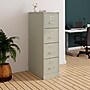 Staples Heavy Duty 4 Drawer Vertical File Cabinet, Letter Size, 51.97"H x 15"W x 22"D, Putty (22336D)~#|#~2C19CCCF-4AFE-47DC-8033469FB663F539_sc7