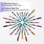 Sharpie Glam Pop Permanent Markers, Ultra Fine Tip, Assorted, 24/Pack (1949558)~#|#~2C286486-AF0D-450D-BE5536F0AF60635C_sc7