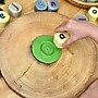 Yellow Door Alphabet Stamping Stones Lowercase, Assorted Colors, 26/Set (YUS1232)~#|#~2C2A7B79-722C-4C5A-B8AE77AFFB449FFB_sc7