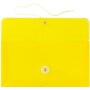 JAM Paper Premium Plastic Filing Envelope with Button & String Closure, 5 1/4" x 10", Yellow, 3/Pack (921B1YEX3)~#|#~2C840CB5-4375-4977-9932EE307F4E5FCE_sc7