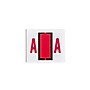 Smead BCCR Color Coded Alphabetic Labels, 1" x 1.25", Red, 500/Roll (67071)~#|#~2C8A85D4-CD6E-470B-83A46DAB9C93A9D1_sc7