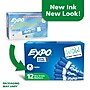 Expo Dry Erase Markers, Bullet Tip, Blue, 12/Pack (82003)~#|#~2C9FBCD6-57BD-4A6E-853B0667750D7E9E_sc7